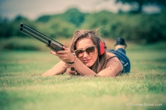 Pigeon Clay Shooting, London, photography by Cristina Schek