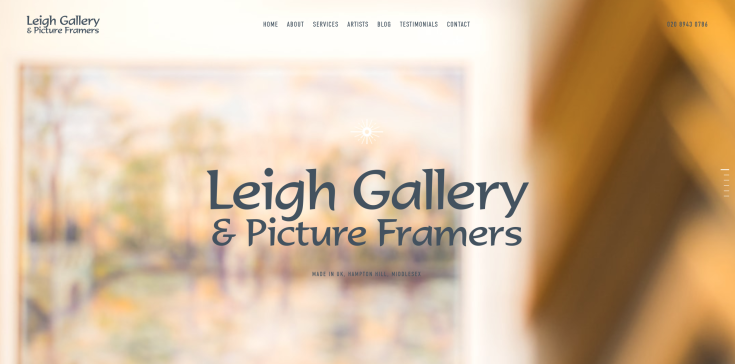 Twitter - Leigh Gallery Launched
